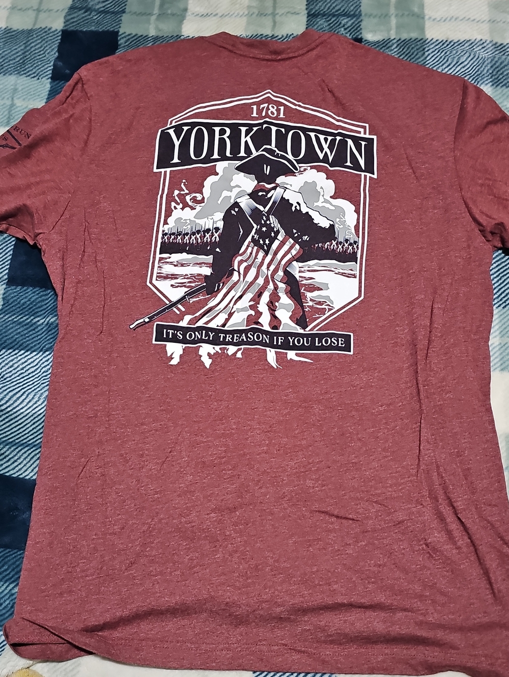Grunt Style Yorktown Graphic Tee - Heather Red